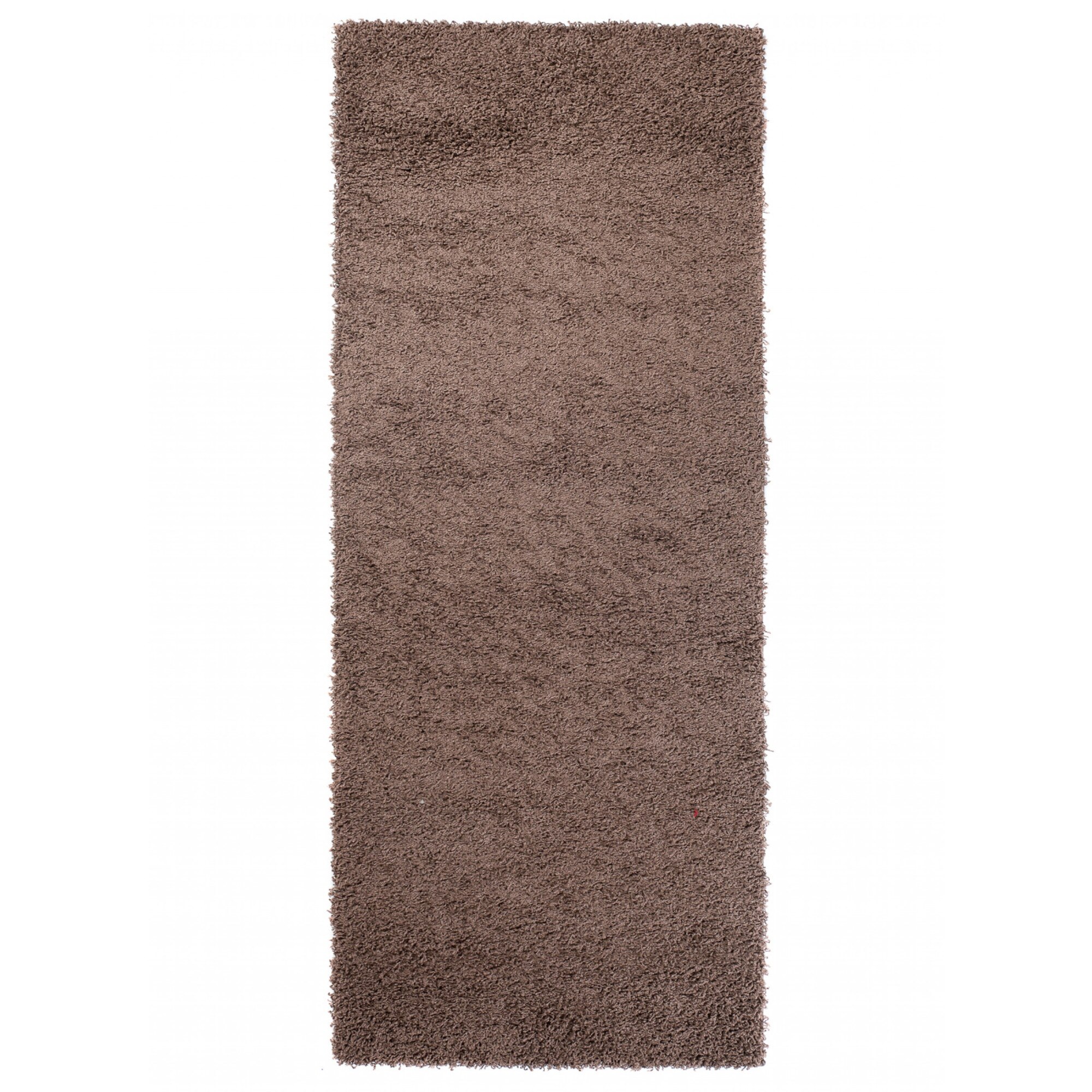 Covor Rio Shaggy Fluffy Soft Chemex 6365A maro 120x500