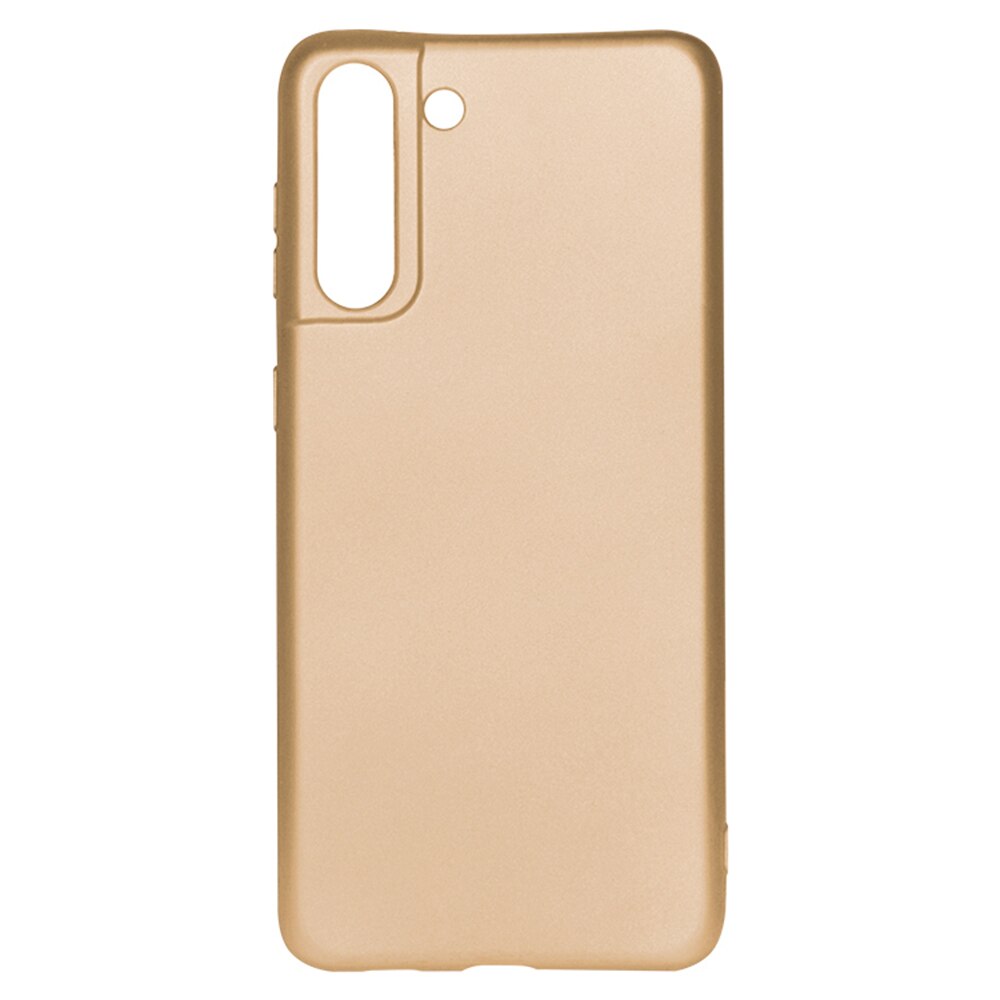 Husa de protectie spate Level pentru Samsung Galaxy S21 Plus, Auriu