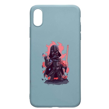 Husa Apple iPhone XS Max, Star Wars Darth Vader, rezistenta la uzura, anti-alunecare, din silicon Premium, Cornflower, CF402 Husa Apple iPhone XS Max, Star Wars Darth Vader, rezistenta la uzura, anti-alunecare, din silicon Premium, Cornflower, CF402