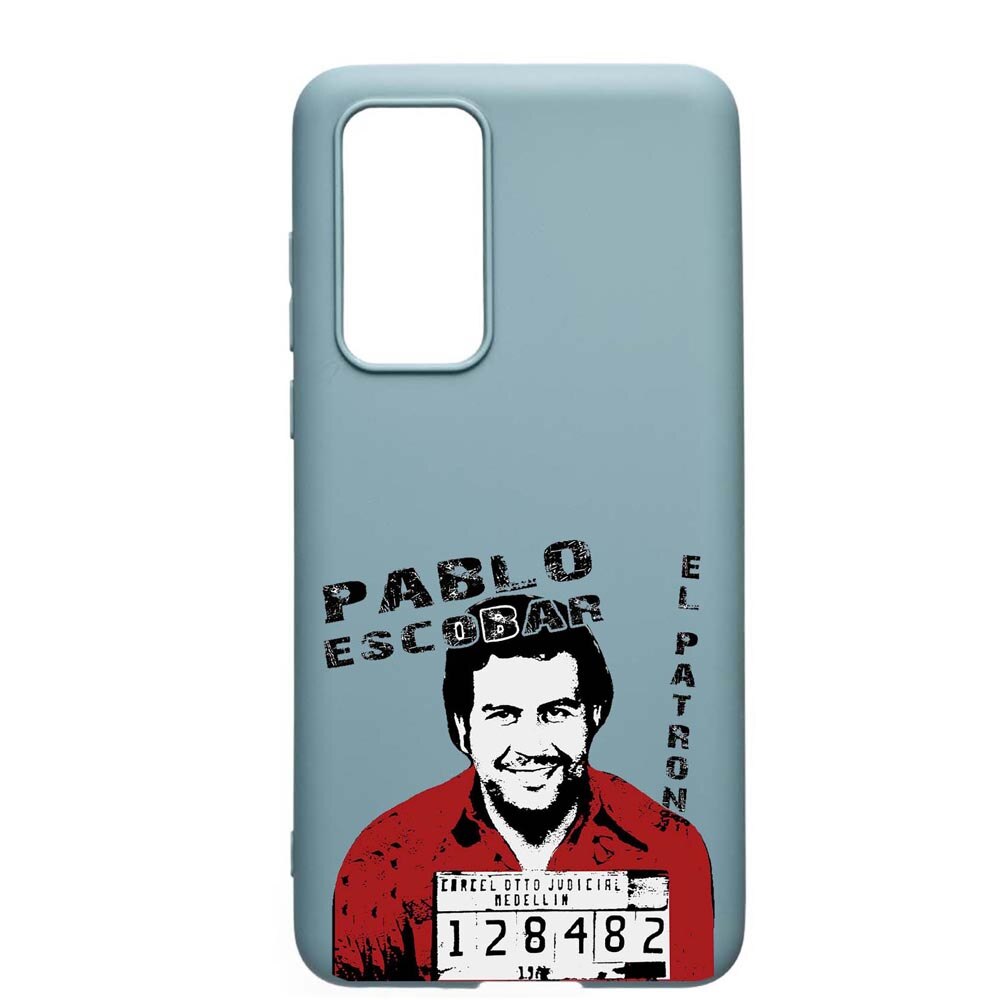 Husa Samsung Galaxy S20, Narcos, rezistenta la uzura, anti-alunecare, din silicon Premium, Cornflower, CF444