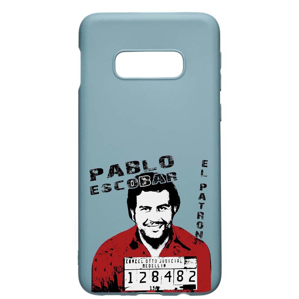 Husa Samsung Galaxy S10e, Narcos, rezistenta la uzura, anti-alunecare, din silicon Premium, Cornflower, CF444