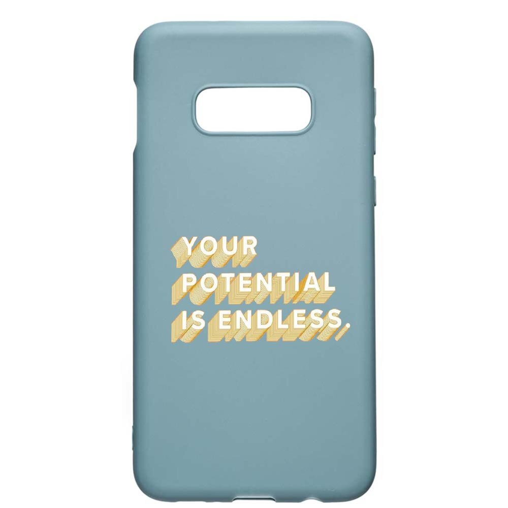 Husa Samsung Galaxy S10e, Endless, rezistenta la uzura, anti-alunecare, din silicon Premium, Cornflower, CF484