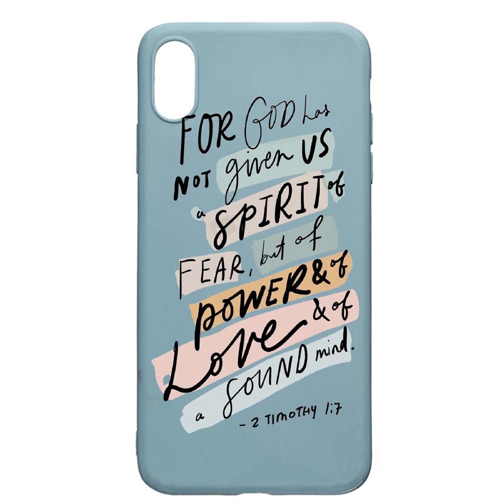 Husa Apple iPhone XS Max, Bible, rezistenta la uzura, anti-alunecare, din silicon Premium, Cornflower, CF481