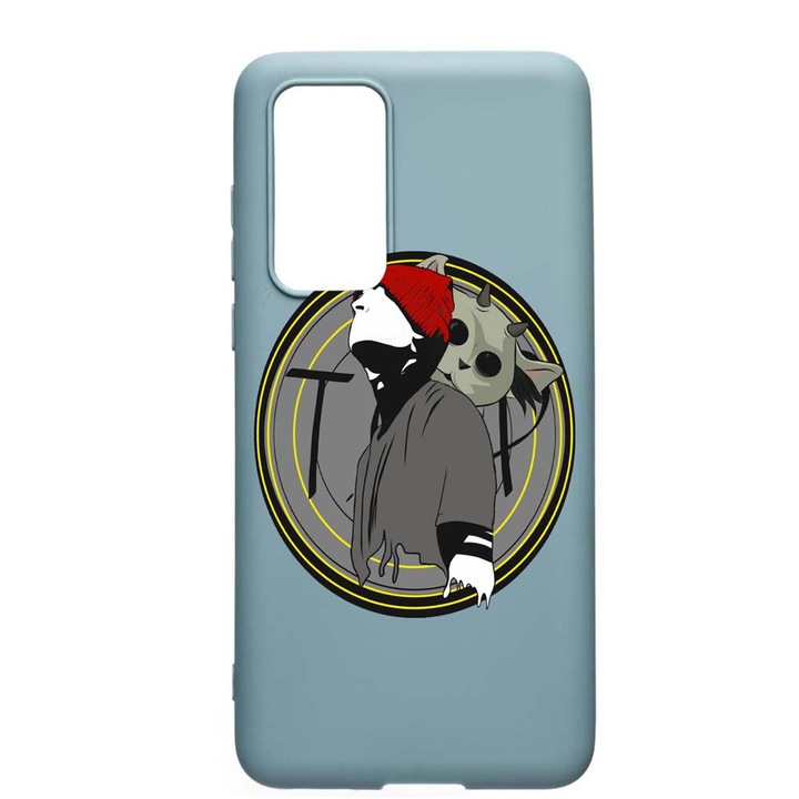 Husa Huawei P40, 21 Pilots, rezistenta la uzura, anti-alunecare, din silicon Premium, Cornflower, CF547