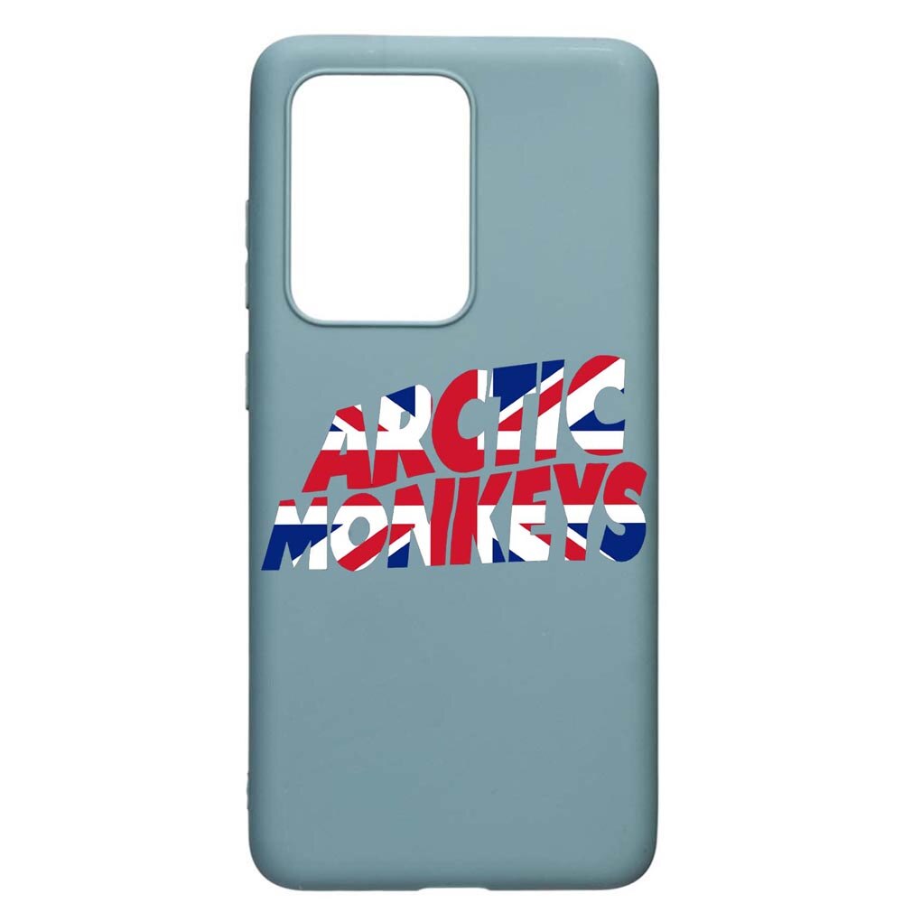 Husa Samsung Galaxy S20 Ultra, Arctic Monkey, rezistenta la uzura, anti-alunecare, din silicon Premium, Cornflower, CF548