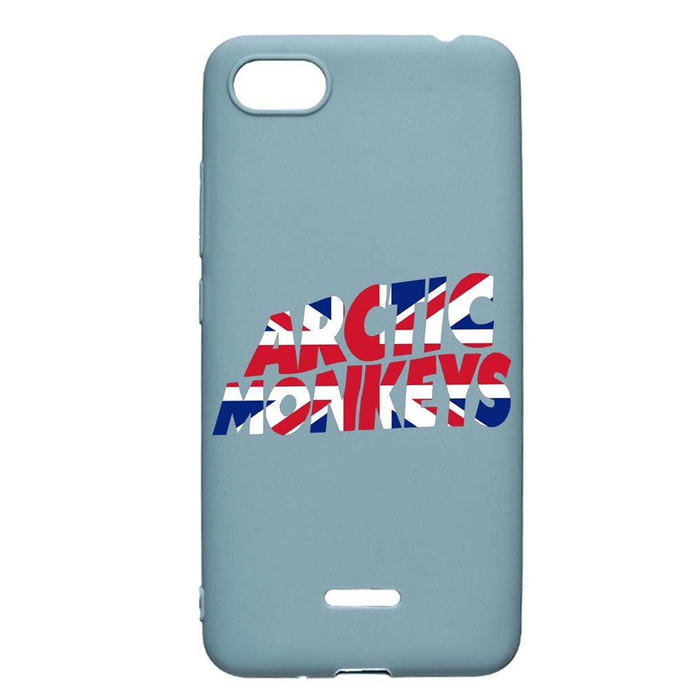 Husa Xiaomi Redmi 6A, Arctic Monkey, rezistenta la uzura, anti-alunecare, din silicon Premium, Cornflower, CF548