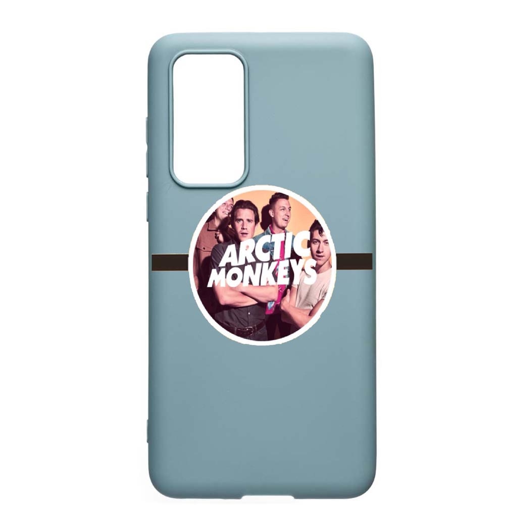 Husa Huawei P40, Arctic Monkey, rezistenta la uzura, anti-alunecare, din silicon Premium, Cornflower, CF549