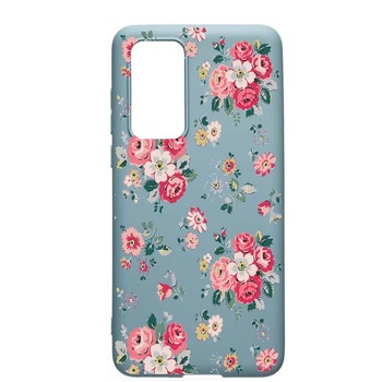 Husa Huawei P40, Flowers, Pastel Colors, rezistenta la uzura, anti-alunecare, din silicon Premium, Cornflower, CF511 Husa Huawei P40, Flowers, Pastel Colors, rezistenta la uzura, anti-alunecare, din silicon Premium, Cornflower, CF511