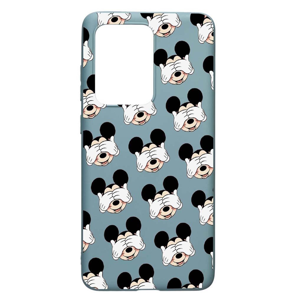 Husa Samsung Galaxy S20 Ultra, Mini Mouse, rezistenta la uzura, anti-alunecare, din silicon Premium, Cornflower, CF603