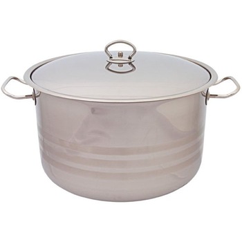 Oala de inox cu capac, Ambition Omega, 40 cm Oala de inox cu capac, Ambition Omega, 40 cm