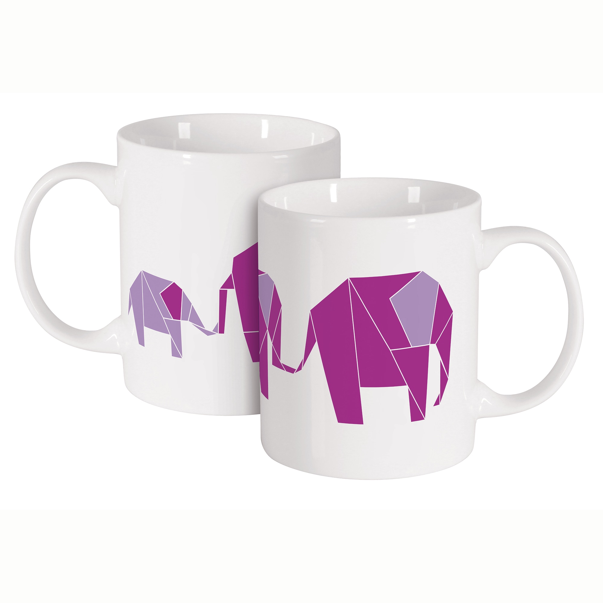 Cana portelan, Ambition Origami Elefant, 350 ml