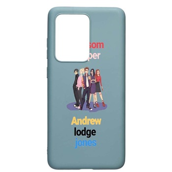 Husa Samsung Galaxy S20 Ultra, Riverdale, rezistenta la uzura, anti-alunecare, din silicon Premium, Cornflower, CF623 Husa Samsung Galaxy S20 Ultra, Riverdale, rezistenta la uzura, anti-alunecare, din silicon Premium, Cornflower, CF623