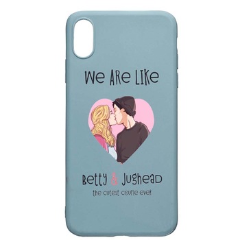 Husa Apple iPhone XS / X, Happy Flowers, rezistenta la uzura, anti-alunecare, din silicon Premium, Cornflower, CF625 Husa Apple iPhone XS / X, Happy Flowers, rezistenta la uzura, anti-alunecare, din silicon Premium, Cornflower, CF625