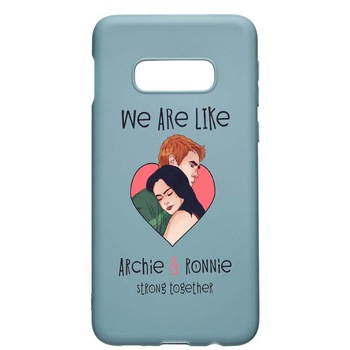 Husa Samsung Galaxy S10e, Riverdale Love, rezistenta la uzura, anti-alunecare, din silicon Premium, Cornflower, CF624 Husa Samsung Galaxy S10e, Riverdale Love, rezistenta la uzura, anti-alunecare, din silicon Premium, Cornflower, CF624