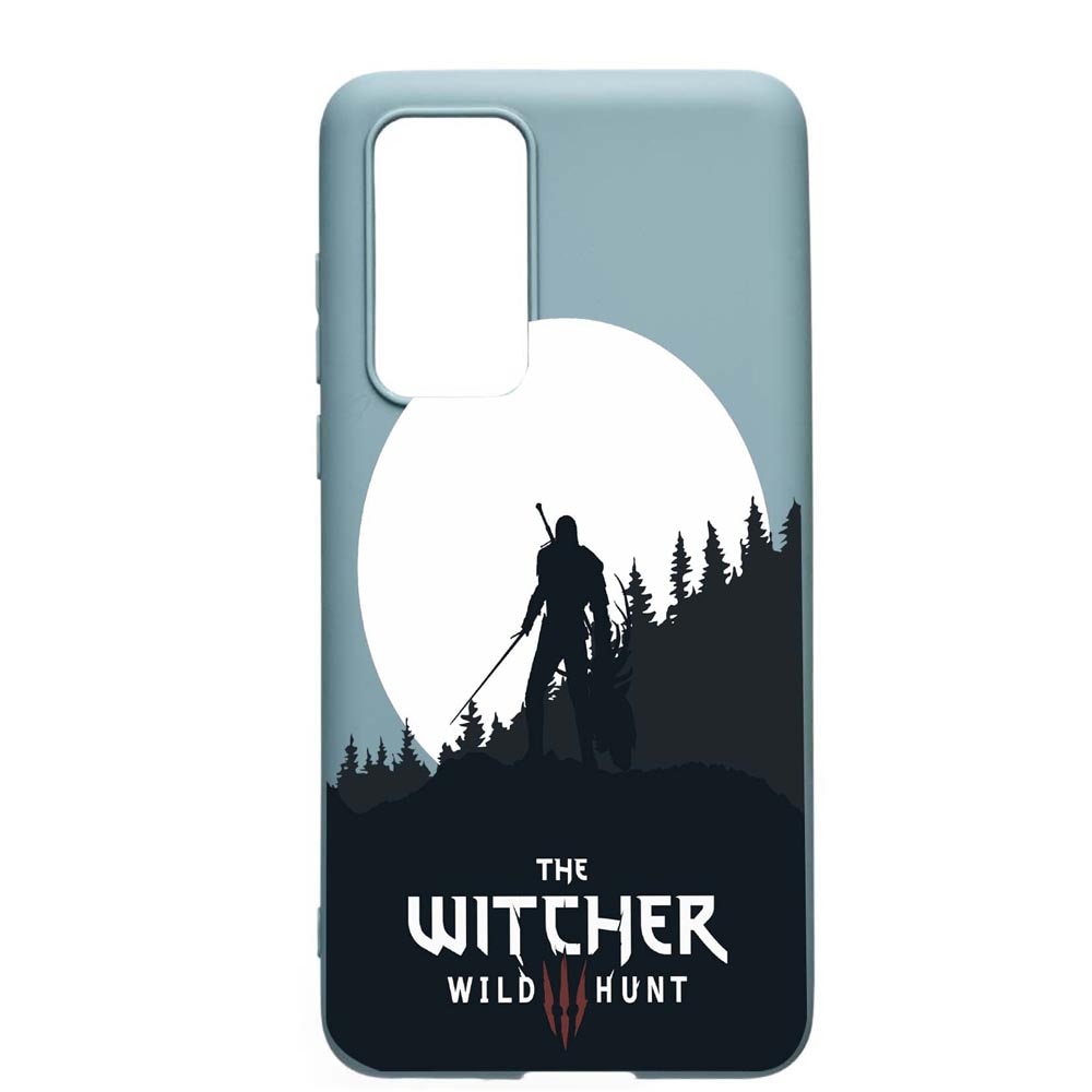 Husa Samsung Galaxy S20, The Witcher, rezistenta la uzura, anti-alunecare, din silicon Premium, Cornflower, CF427