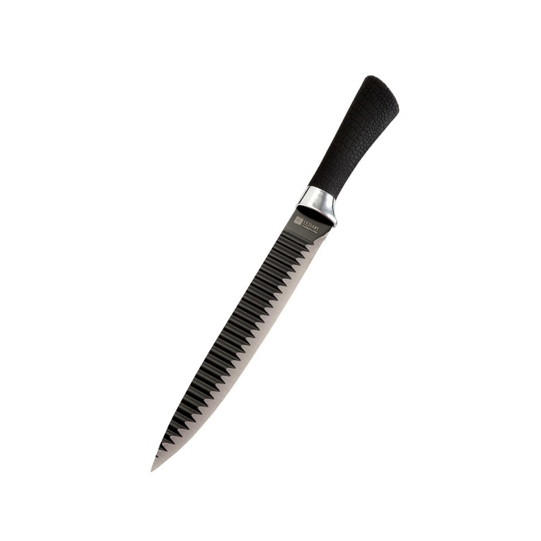 Cutit bucatarie, 33cm, inox cu maner plastic, Perfect Home