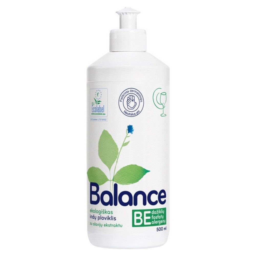 Detergent ecologic pentru vase cu Aloe Vera, Balance, lichid, 500 ml