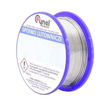 Fludor cu plumb, 0.56mm, 0.1kg, Sn60Pb40, CYNEL, T136250 Fludor cu plumb, 0.56mm, 0.1kg, Sn60Pb40, CYNEL, T136250