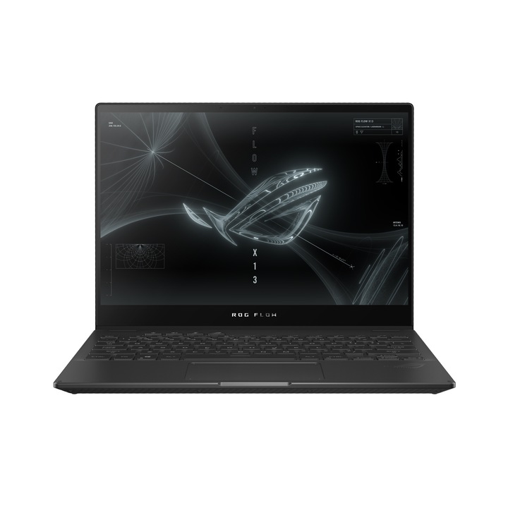 Asus ROG Flow X13 13.4 WUXGA 120Hz Gaming Touch laptop, AMD Ryzen™ 9 5980HS, 16GB, 1TB SSD, GeForce® GTX 1650 4GB, Windows 10, Magyar billentyűzet, Fekete + ROG XG Mobile with NVIDIA® GeForce RTX™ 3080