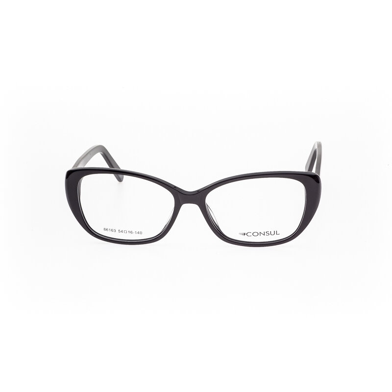 Rame ochelari, Consul, dama, acetat, negru 86163