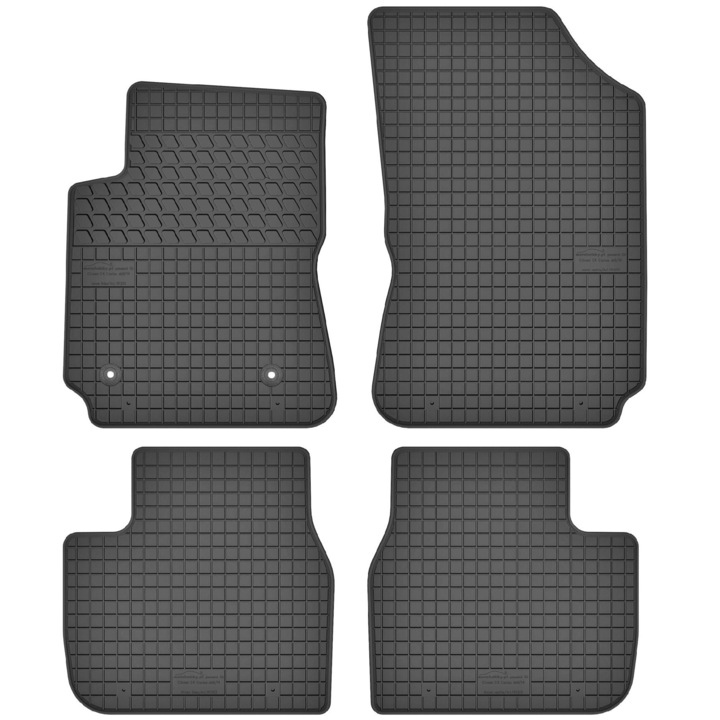 Set 4 covorase din cauciuc, Motohobby, Citroen C4 Cactus (din 2014)