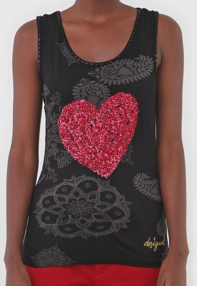 Bluza Desigual 40, Negru, 17wwtkav