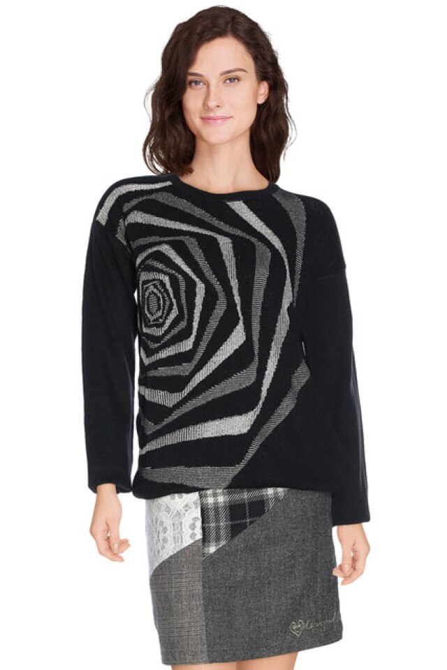 Bluza Desigual 67J2LA7, Negru, 34