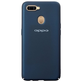 Husa Originala Oppo, Silicone Case pentru Oppo A12, Back Cover, Blue Husa Originala Oppo, Silicone Case pentru Oppo A12, Back Cover, Blue