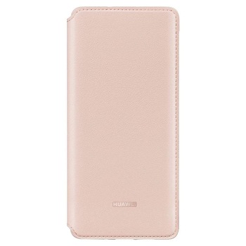 Husa Originala Wallet Book Cover pentru Huawei P30 Pro, Flip Cover, Wake&Sleep Mode, PU + PE, Roz Husa Originala Wallet Book Cover pentru Huawei P30 Pro, Flip Cover, Wake&Sleep Mode, PU + PE, Roz