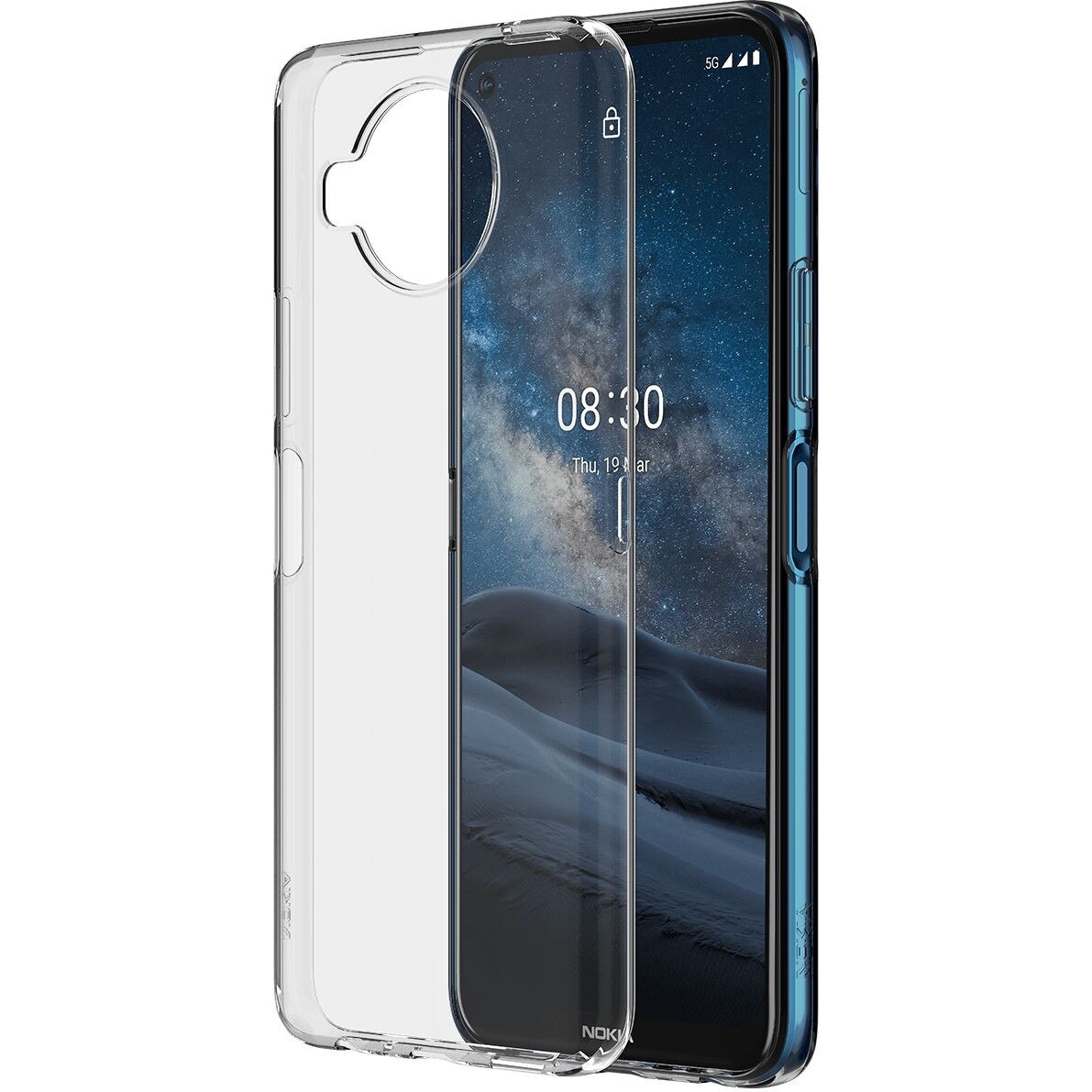 Capac Protectie Spate Mobiama Tpu Pentru Nokia 3.4 - Transparent