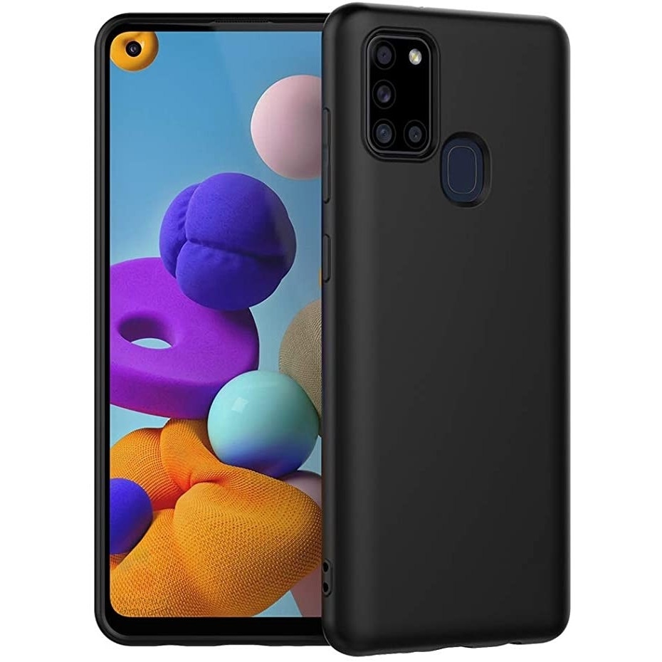 Capac Protectie Spate Mobiama Tpu Soft Pentru Samsung Galaxy A21s - Negru