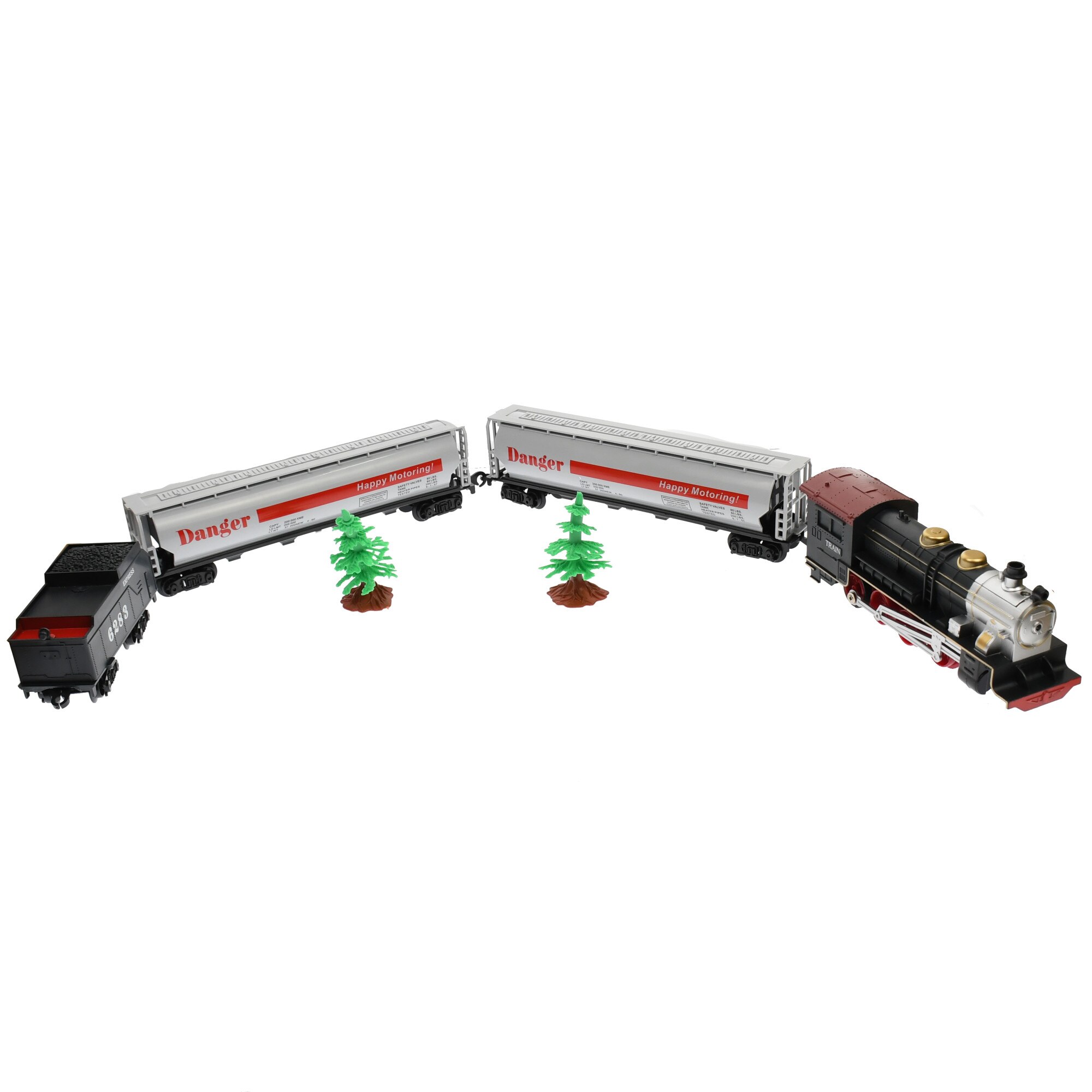 Set trenulet de jucarie, 139 x 93 cm, sunete si lumini - 22831