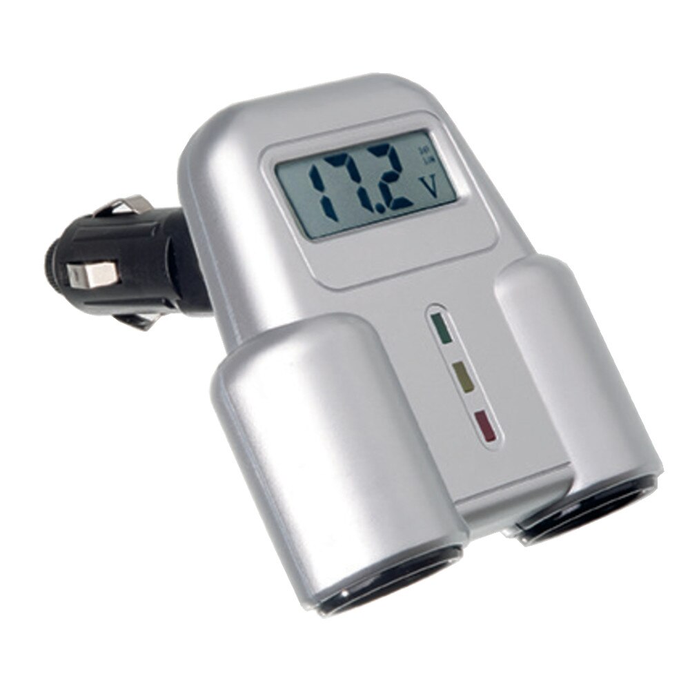 Adaptor Spliter Priza Bricheta Auto cu 2 Iesiri pentru 12/24V, 2 porturi