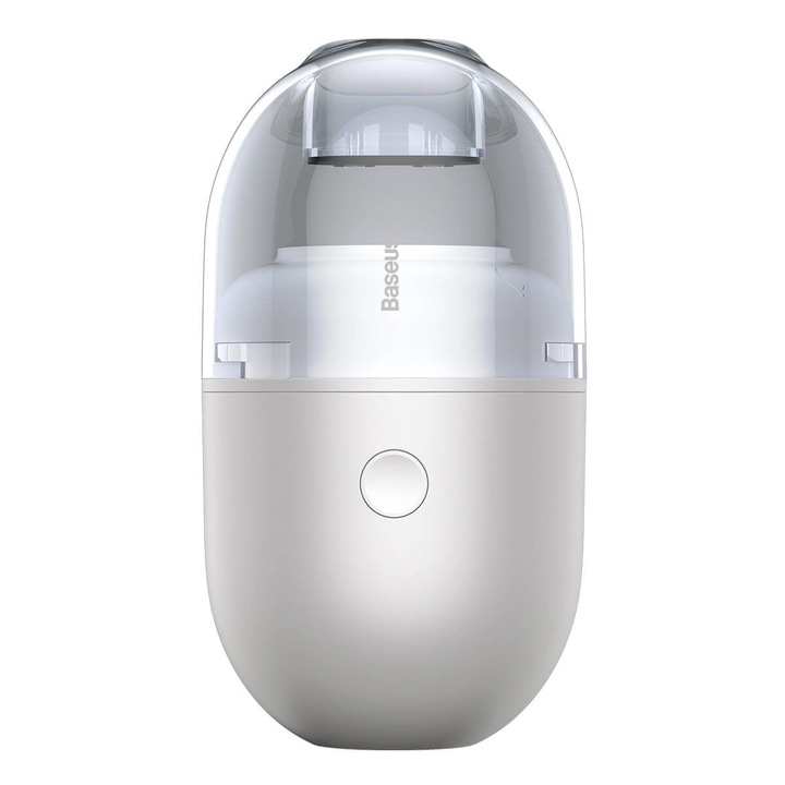 Малка прахосмукачка Baseus C2 Desktop Capsule Vacuum Cleaner, с вградена презареждаема батерия, Бял