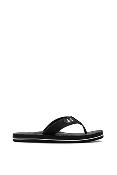 Under Armour, Papuci flip-flop cu imprimeu logo Marathon Under Armour, Papuci flip-flop cu imprimeu logo Marathon