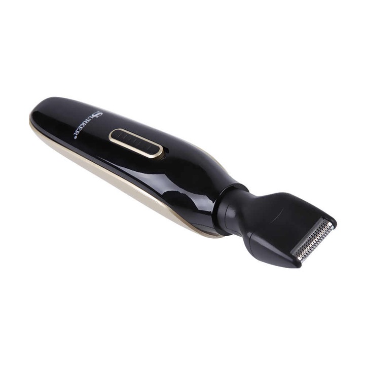 Електрически тример Selling Depot, SK-221, Остриета от неръждаема стомана, USB зареждане, Черен