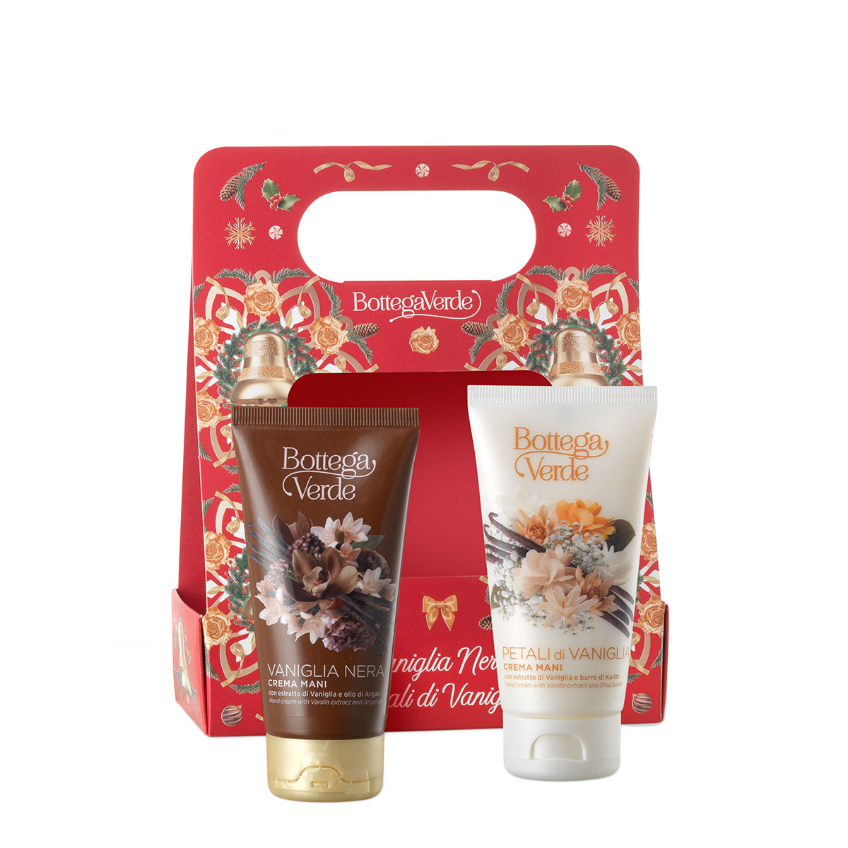 Set cadou femei, ingrijire maini, cu extract de vanilie - Petali di Vaniglia, Vaniglia Nera, 75 ML, Bottega Verde