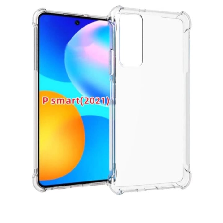 Кейс Nordic, Huawei P Smart (2021), Air Defender, Прозрачен