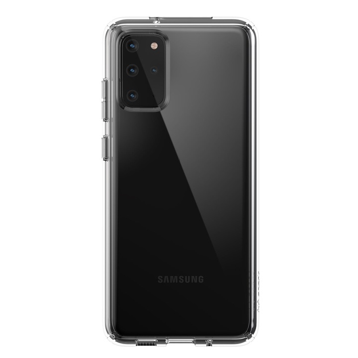 Husa pentru Samsung Galaxy S20 Plus, antimicrobiana transparenta