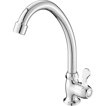Baterie robinet apa rece Evosanitary 678153 Tip U 4001 , cartus ceramic, Crom Baterie robinet apa rece Evosanitary 678153 Tip U 4001 , cartus ceramic, Crom
