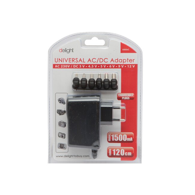 Adaptor de retea universal, lungime cablu 120 cm, 2500mA, 30W