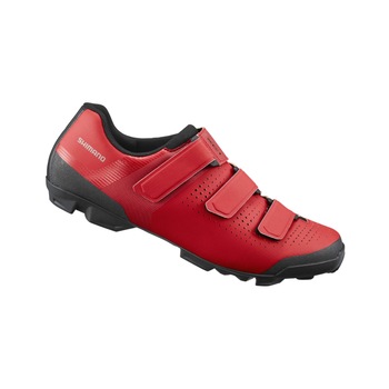 Pantofi sport ciclism,SHIMANO, XC1, Rosu, Piele sintetica, 42 EU Pantofi sport ciclism,SHIMANO, XC1, Rosu, Piele sintetica, 42 EU
