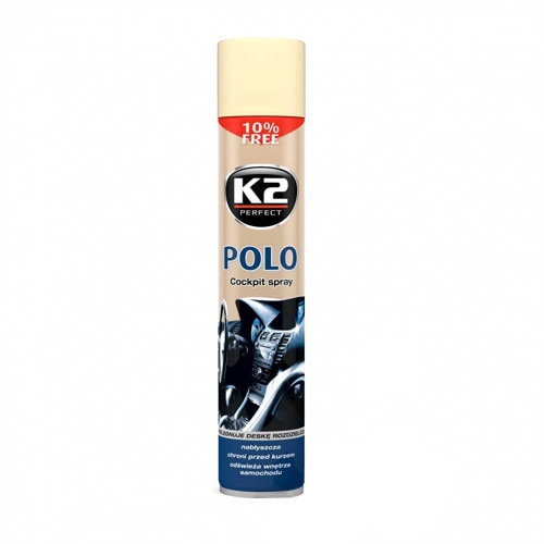 Spray silicon bord Polo K2, 750ml, parfum Vanilie