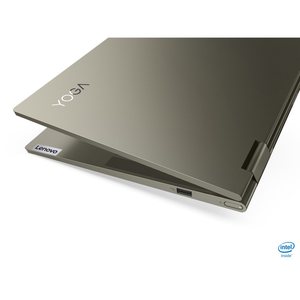 Laptop, Lenovo, Yoga 7 14ITL5, 82BH005SBM, 14", Intel Core i5-1135G7 (4-core), Intel Iris Xe Graphics, 8 GB DDR4 3200MHz, verde inchis