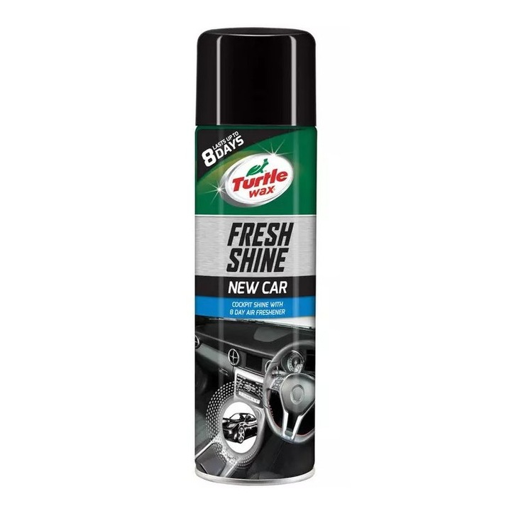 Műszerfaltisztító spray Turtle Wax Cockpit Fresh Shine New Car 500ml