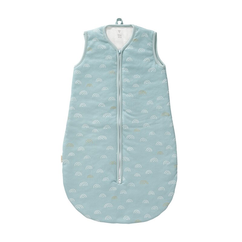 Sac de dormit gros Rainbow blue Fresk, din bumbac organic, 90 cm