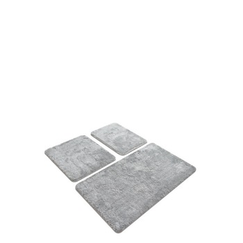 Set 3 covorase baie acril 60x100cm, 50x60 cm, 40x60 cm, Alessia Home, Havai Gri Set 3 covorase baie acril 60x100cm, 50x60 cm, 40x60 cm, Alessia Home, Havai Gri