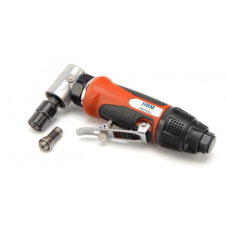 Biax pneumatic unghiular, HBM, cu turatie reglabila