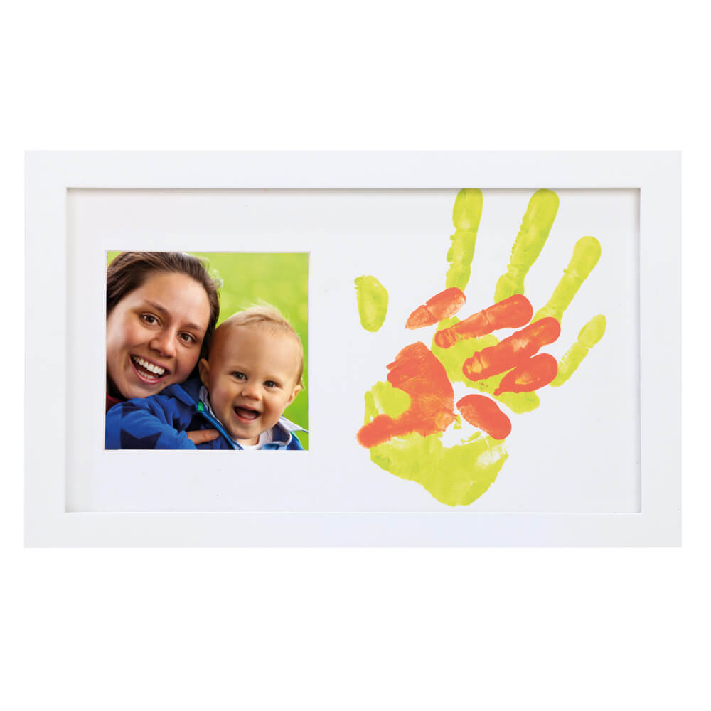 Rama foto cu amprente 32 x 20 centimetri, Happy Hands