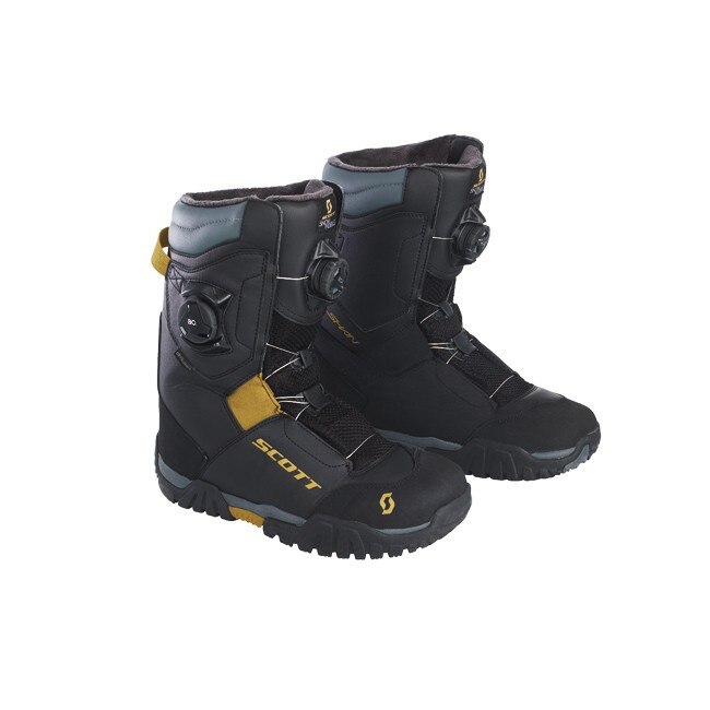 Cizme snowmobile Scott SMB Kulshan, Negru/Bej, Marime 44